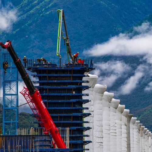 Special-shaped Pier Formwork
