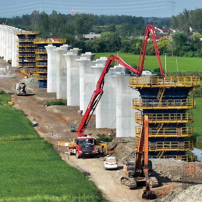 Pansol special-shaped pier formwork