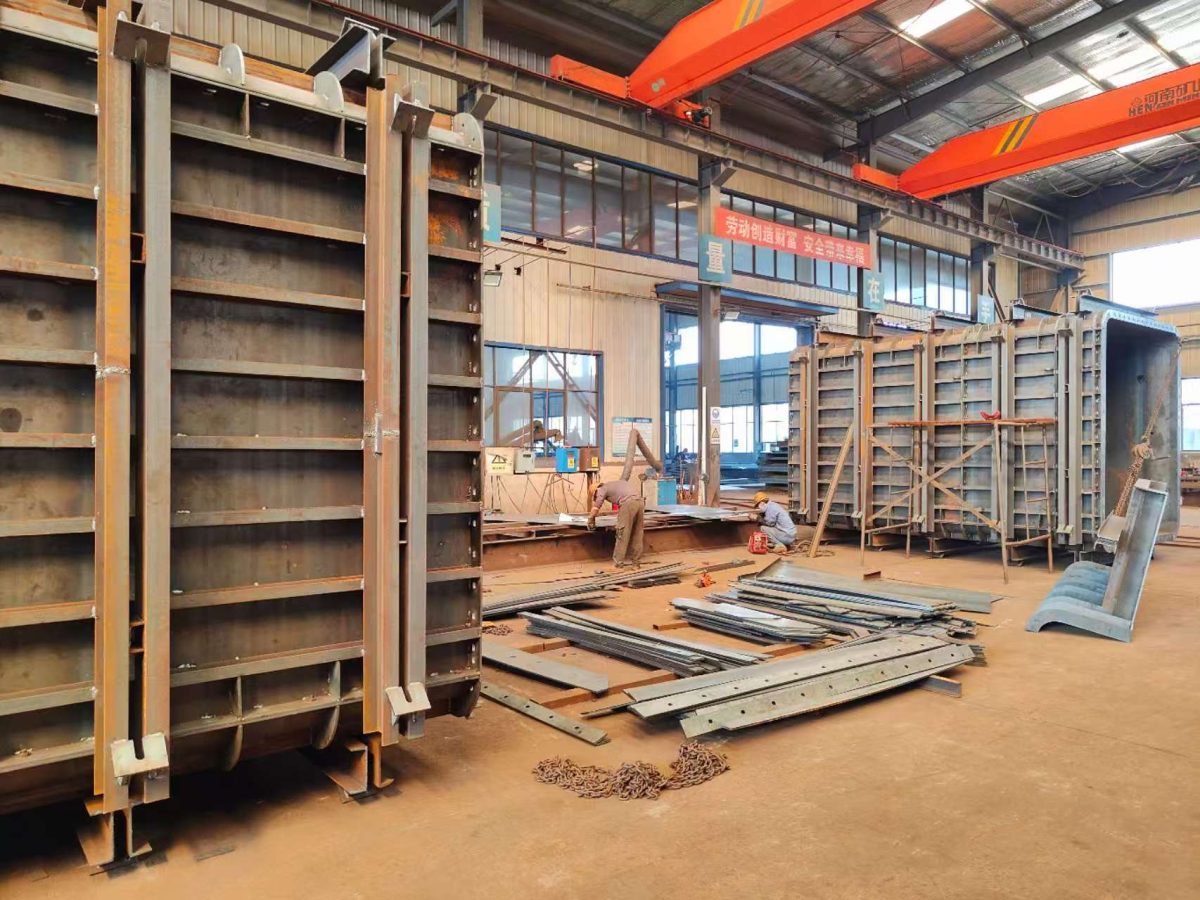 Square Pier Steel Formwork