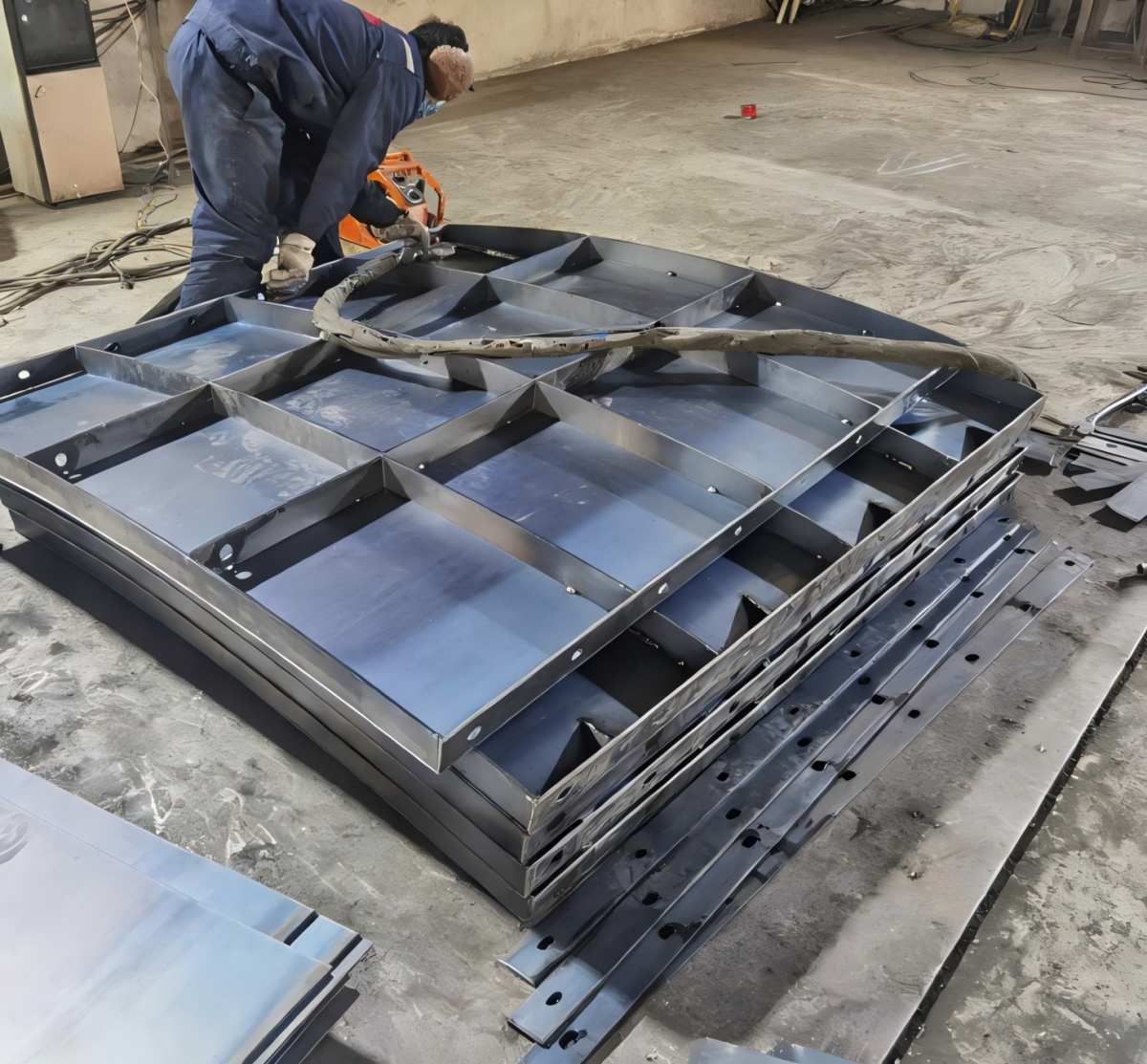 Wind Turbine Foundation Steel 2