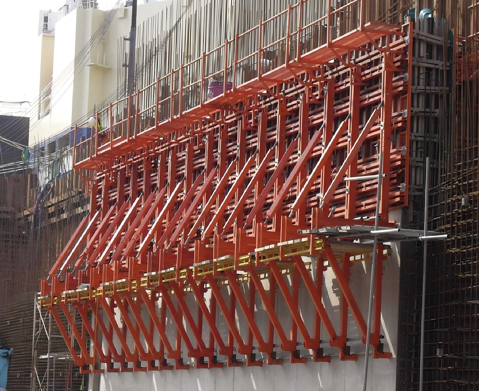 Wall Frame formwork of Pansol