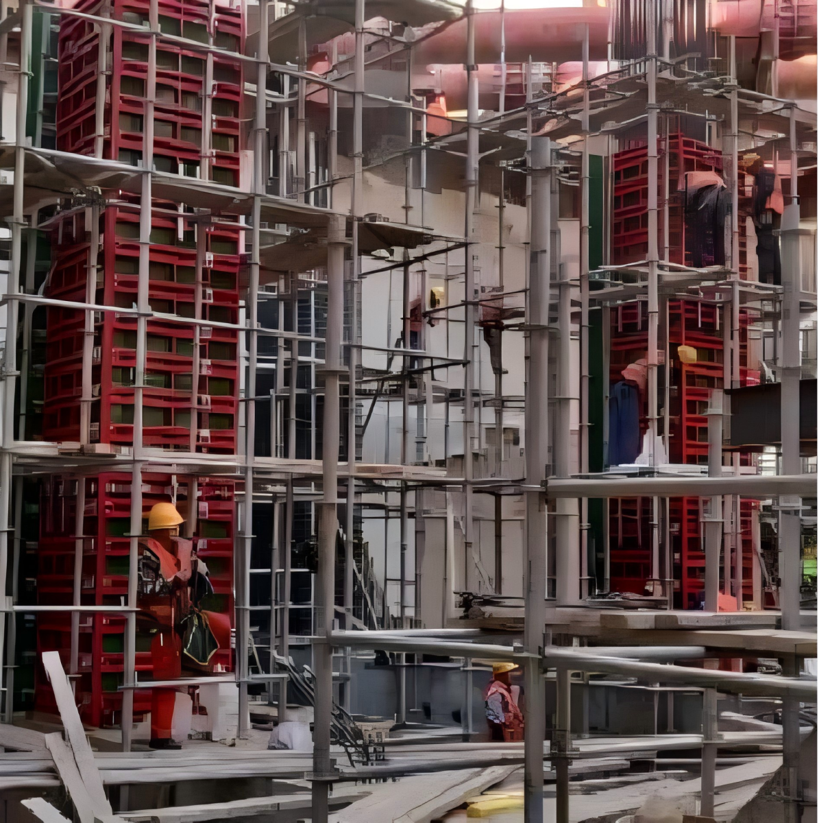 Adjustable Square Column Steel Frame Formwork